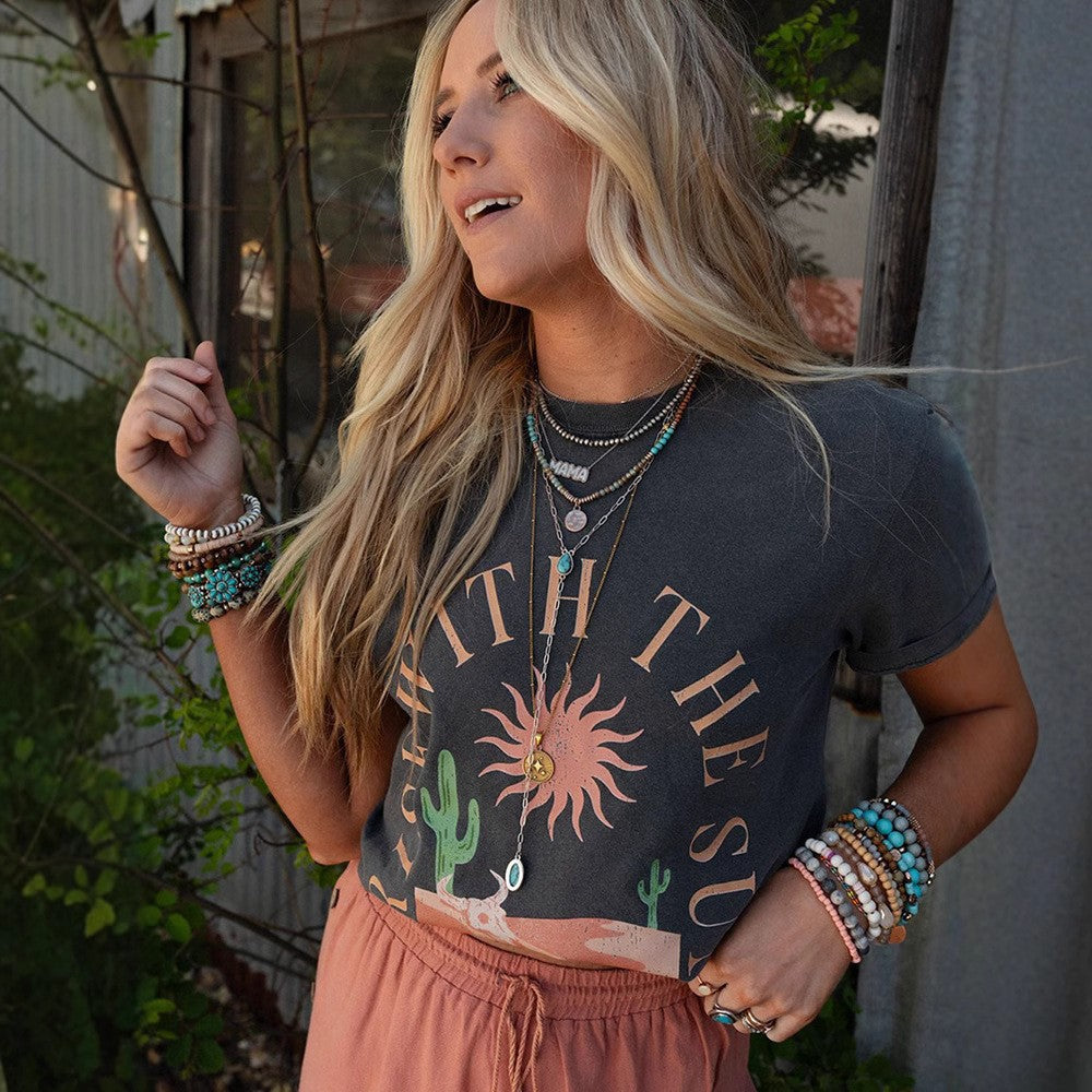 Marlowe Retro Cotton Top