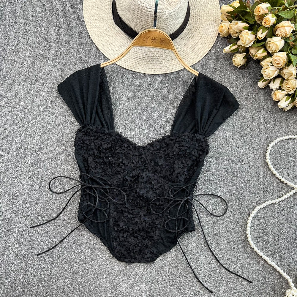 Selene Lace Tube Vest
