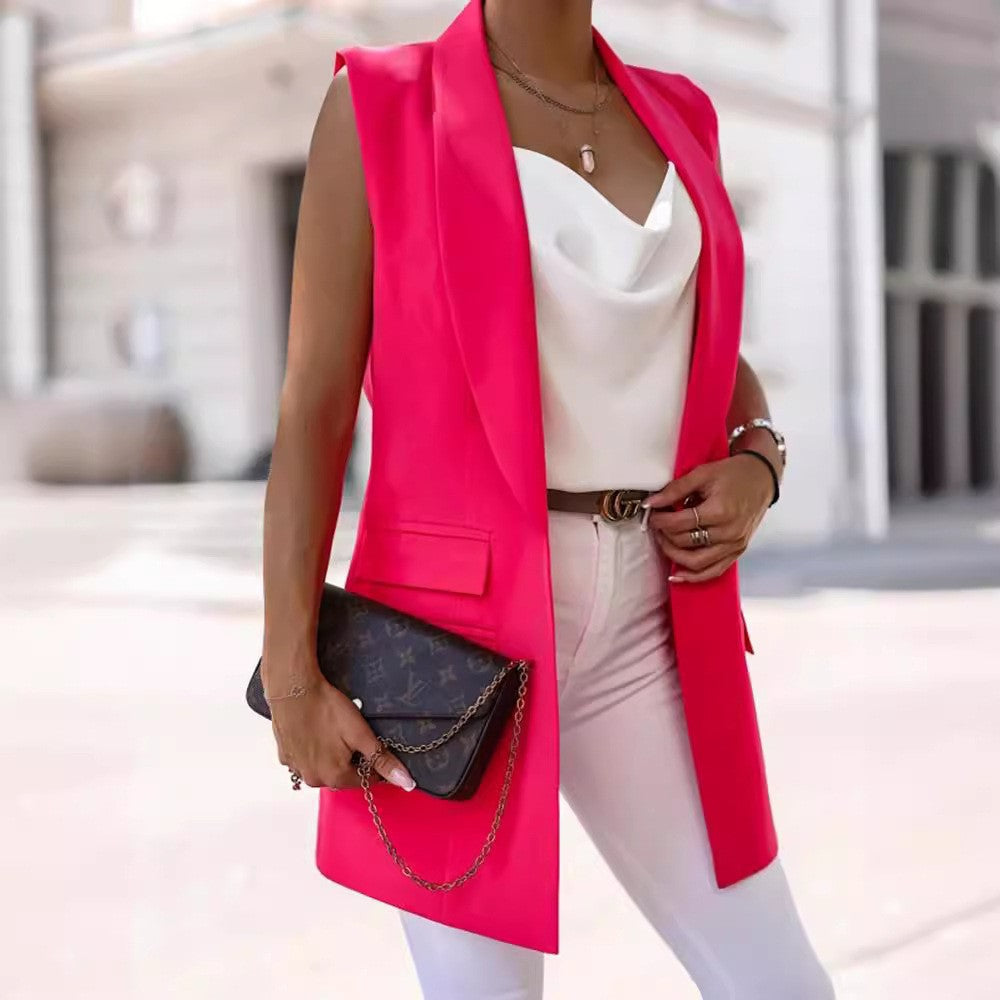 Sienna Mid-Length Vest Jacket