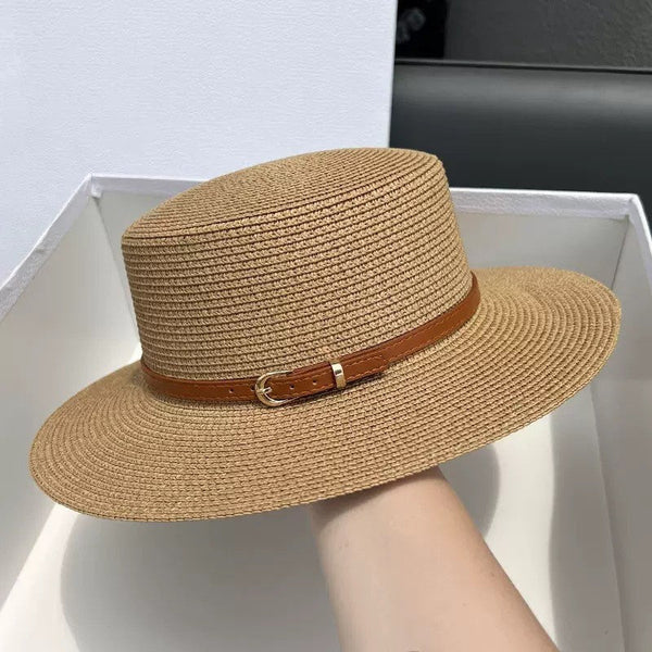 Soleil Wide-Brim Straw Hat