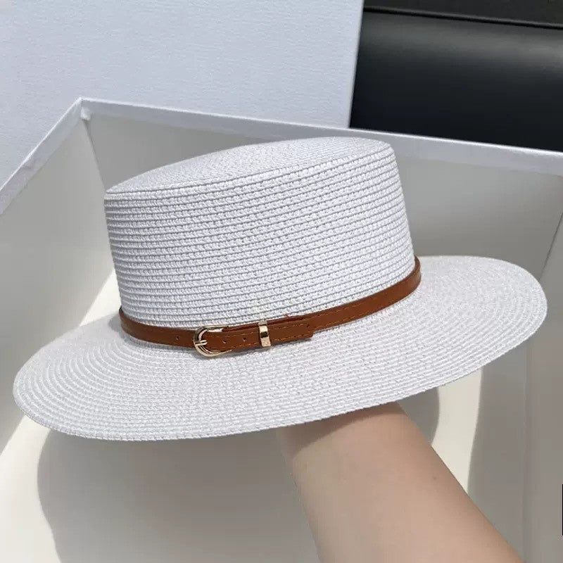 Soleil Wide-Brim Straw Hat